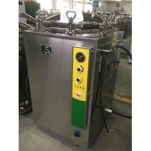 150L Display Without Drying Small Clinic Vertical Autoclave Steam Sterilizer