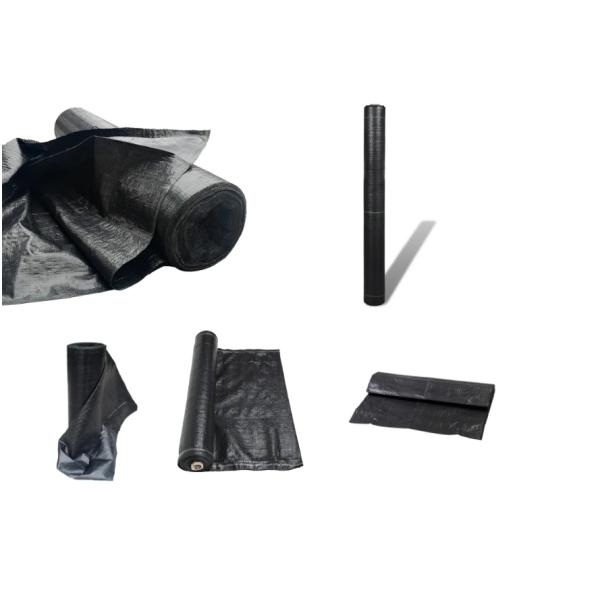 Крышка земли земледелия земной крышки HDPE сплетенная сеткой мульчирует циновку 1 до 1 засорителя фильма кв