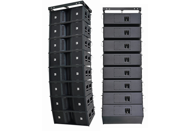 Tour Audio Line Array Speakers Sound System Rental Double 12 Inch