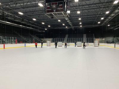 1200x600x25mm Plastic Ice Rink Insulated Protection Floor Temperature Keeper
