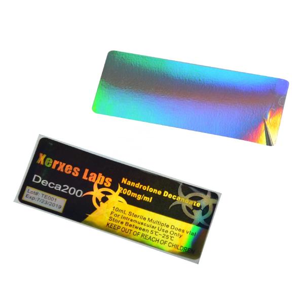 Flacon en verre de 10 ml Étiquettes de flacons Pour sust 250