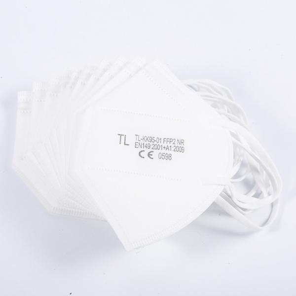 Disposable Nonwoven KN95 Folding Half Face Mask