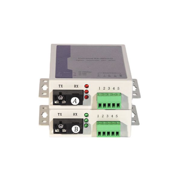 Fiber Optic Transceiver to RS485 Converter 1 Channel RS485 Fiber Media Converter 
