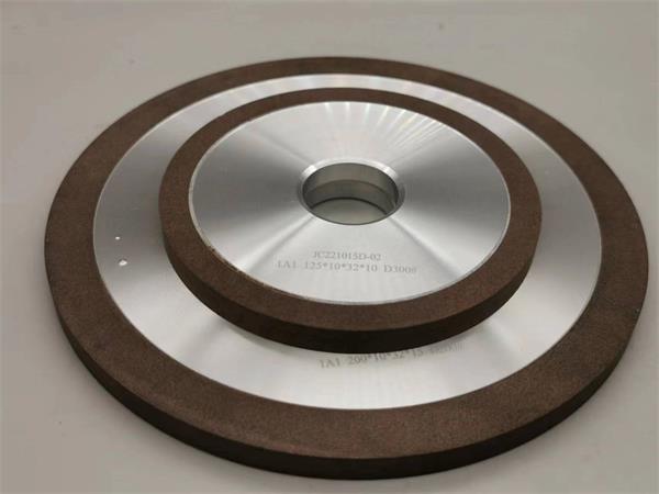 Aluminium 1A1 Resin Bond Diamond Grinding Wheel Diameter 125 D200#