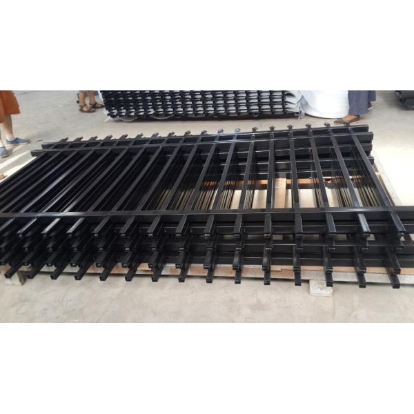 Community Factory Area Fence Iron Products Zinc Steel Protection Fence Affordable