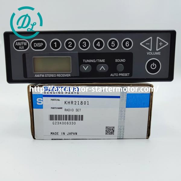 347-3148-000 KHR21801 Pièces détachées de radiorécepteur pour excavatrice SH125X-3B