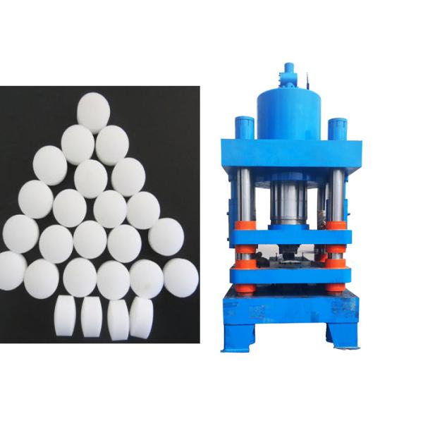 Powerful Tablet Compression Machine , Vertical Hydraulic Press Machine Fully - Enclosed