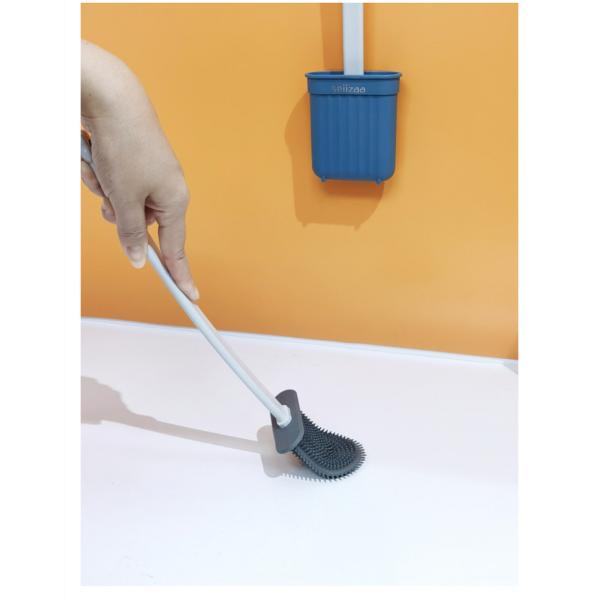 Щетка и держатель туалета щетинки силикона ODM OEM установили домашние аксессуары Bathroom