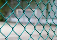 1800mm Largo Rolo De 2,5mm Diâmetro Exterior PVC Plástico revestido Chain Link Rede de Cercas
