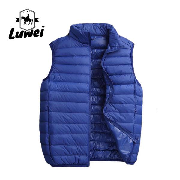 Moda Plus Size Casacos com almofadas Slim Fit Compressão Utilidade Colete de bolha Veste sem mangas Roupas acolchadas Veste superior masculino