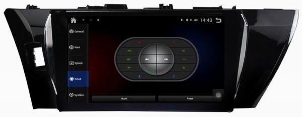 Ouchuangbo car radio in dash gps navigation for Toyota Corolla 2014-2015 support big screen pure android 4.4 system