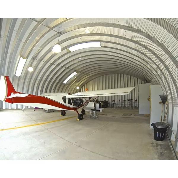 Construction en acier préfabriqué de conception chinoise moderne pour entrepôt et hangar d'avion