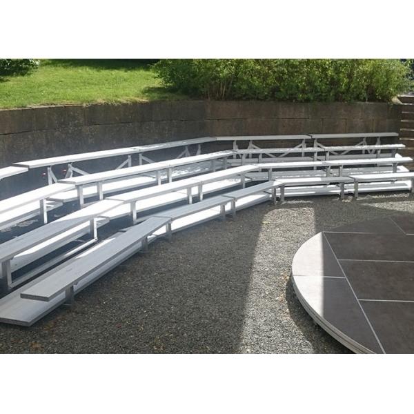 Hauteur de siège en aluminium fixe des grandins 430mm de sports de stade avec de