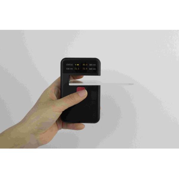 Чернота метра пропускаемости цифров точности теста ±2% светлая Handheld