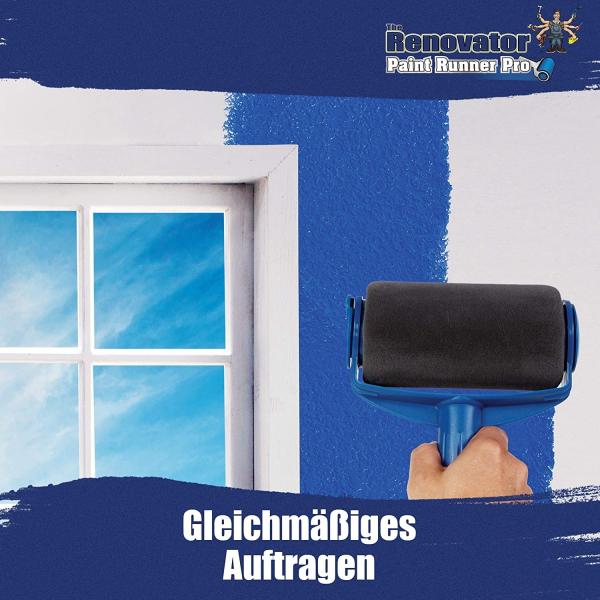 Ролик пластикового бегуна краски Pro со стрессом танка свободным