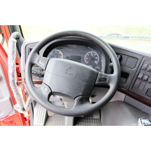 Touch Screen Used HOWO Heavy Truck 340 HP 6X4 5.6m Dump Trucks at for 2 Passengers