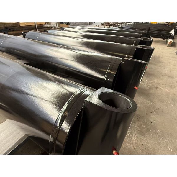 ODM OEM Luffing Double Hydraulic Cylinder Heavy Duty With Hard Chrome Plated Piston Rod