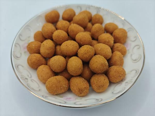 Spicy Coated Peanuts With Fiery Kick Aromatic Flavor
