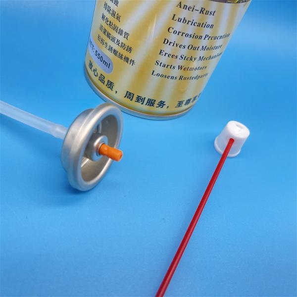 Child-Safe WD-40 Lubricant Valve for Home Use with Locking Trigger