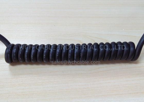 UL20549 Waterproof Connection Spiral Cable