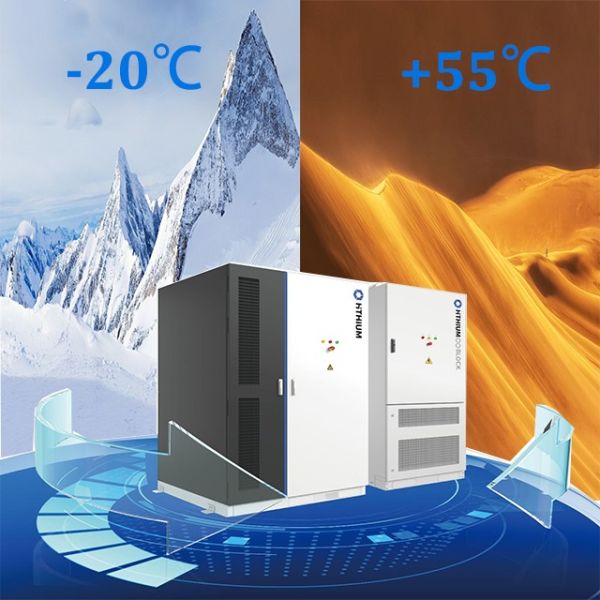 Hybrid Energy Storage System 100kw 500kw Solar Battery 261kwh Lithium Ion Off-Grid On-Grid Connection Options Lifepo4 Battery