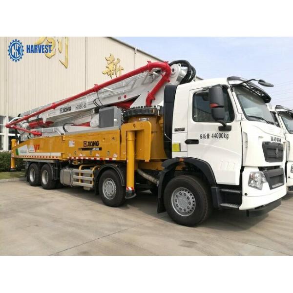 Caminhão de enchimento da bomba concreta da seção 58m da altura 1540mm  6 de HB58K