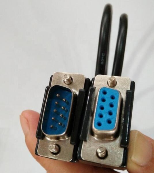 Telecommucation Base Station Cable Assembly Digital Signal Cable With Db-9 Connector