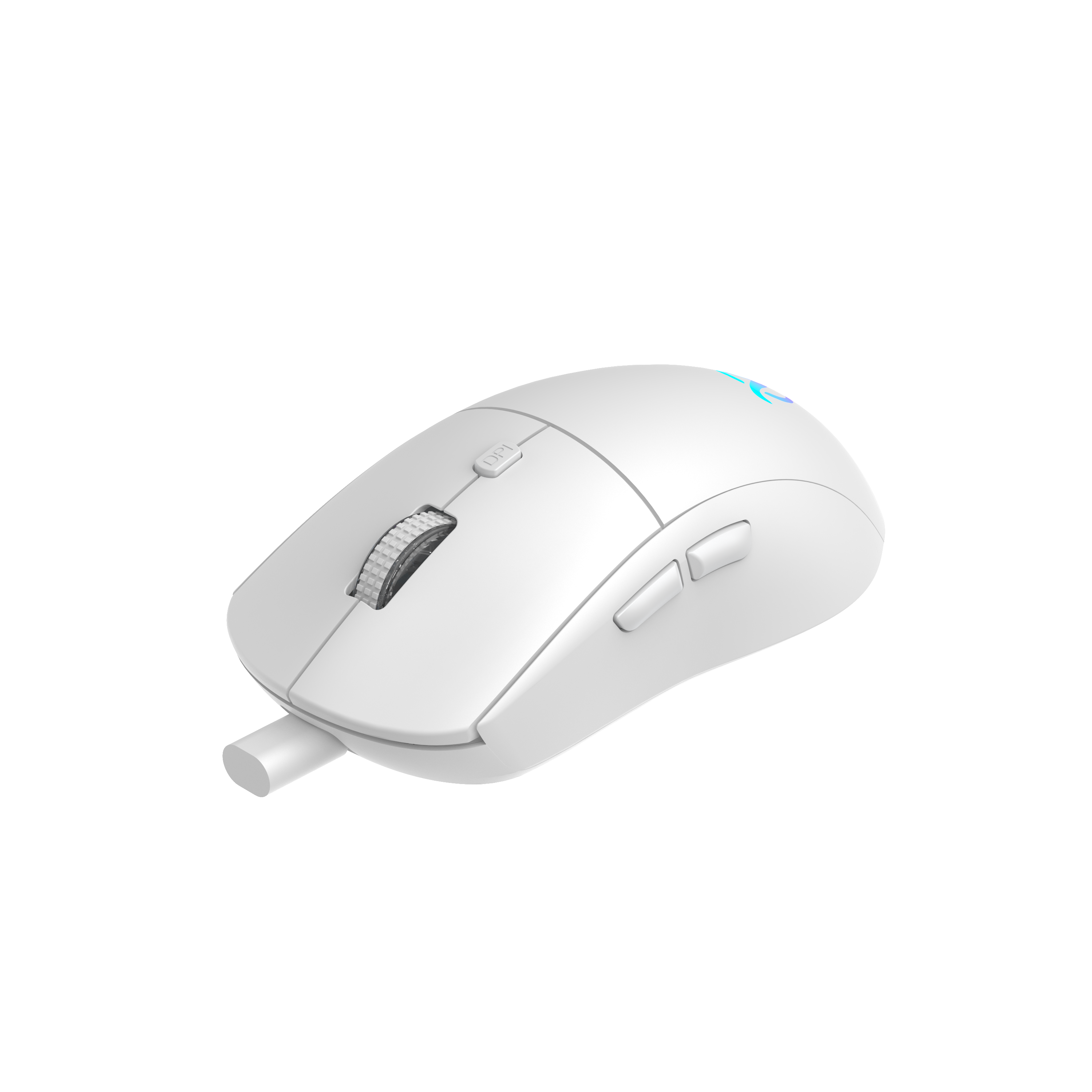6 Keys Ergonomic Wireless Mouse QX3218 Chip 5 Speed Adjustable DPI Non-illuminated & Breathing Light Optional