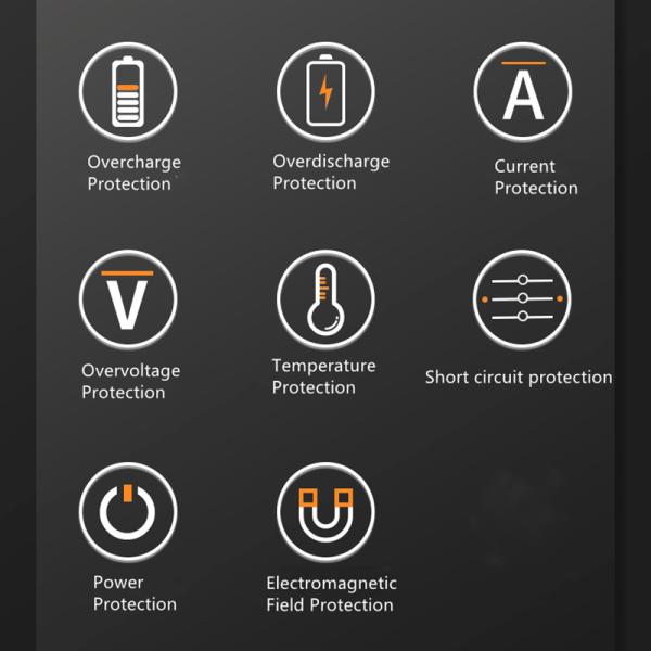 18000Mah Литий Электрическая газонокосилка Защита от перенапряжения Красный цвет