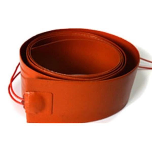 High Efficiency Silicone Rubber Heater Good Softness  1.2w /CM2 High Heating Power