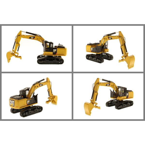 DM 1:50 cat 568GF Excavator Alloy Engineering Vehicle Model 85923
