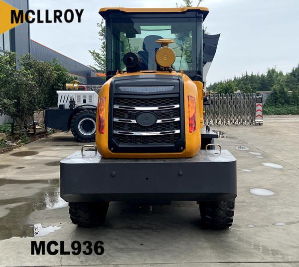 Small Shovel 2.5 Ton Wheel Loader 2000kg Rated Load With Hydraulic Pilot