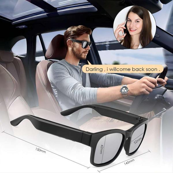 G6 Bluetooth Video Sunglasses For Men Women UV400 Protection