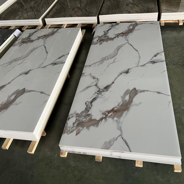 Rohs Certified 2600*960mm WPC PVC Wall Board for Straight Connection in Public Places