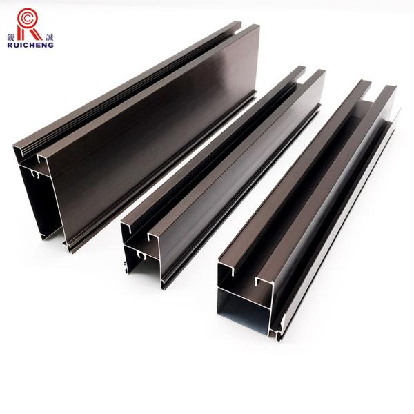 Anodised Aluminium Window Profile , Anti Wear Aluminum Window Frame Extrusions