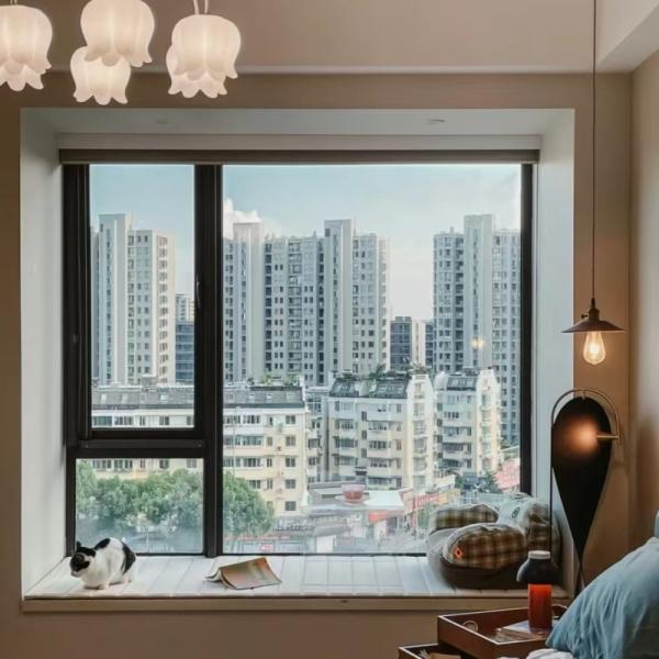 Skate ODM en gros fenêtre en aluminium blanc de style français avec étanchéité à l'air supérieure