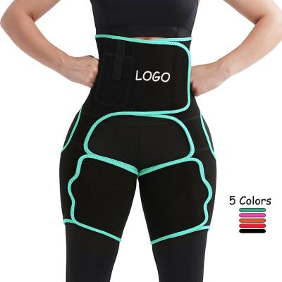 Neoprene feminina cintura cintura Treinador Trimmer coxa para emagrecimento e formação S-3XL