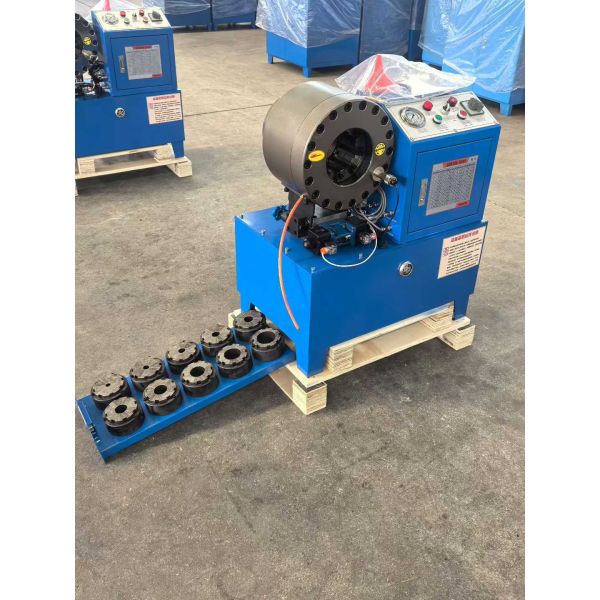 DX68 Mobile Hydraulic Hose Crimping Machine with New Technology Forging Process and 220v/240v/380v/415v Voltage Options