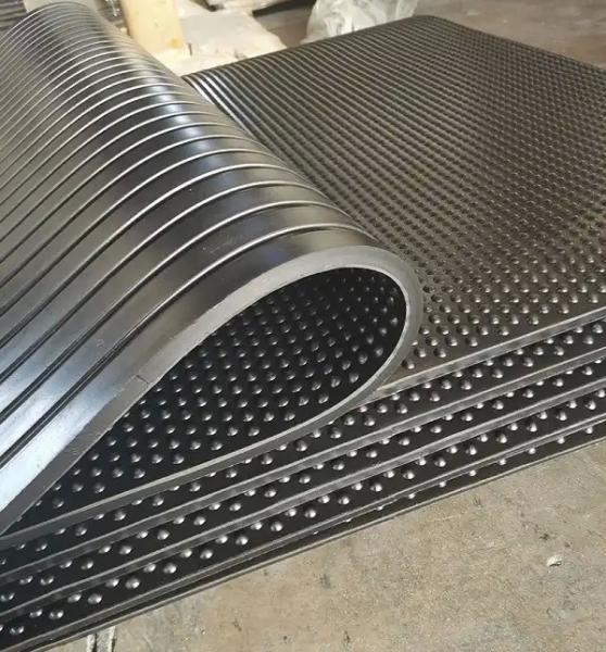 Rubber Mat Honeycomb Origin Groove Dot Stable Horse Mat Animal Matting Horse Black 1000mm*2000m 1830mm*1220m