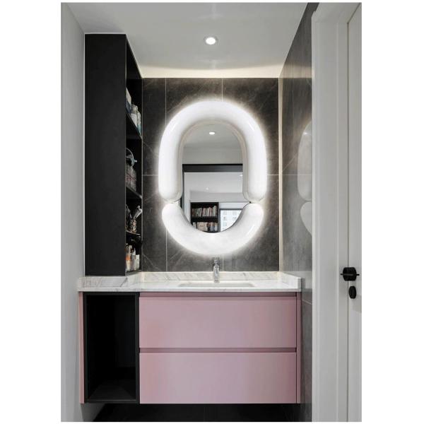 Oval Bathroom Led Wall Full Length Mirror Hanging Vanity Tall Mirror