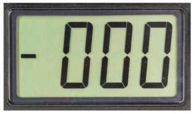 White 6 O′ Clock Segment LCD Display Panel 29 Pins Reflective LCD Display