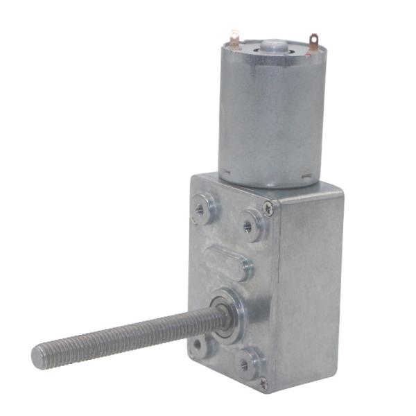 Faradyi Custom Worm Reducer Dc Right Angle Gear Motor Dc Motor 12V 24V 40Nm Dc Motor With Worm Gear Reductor