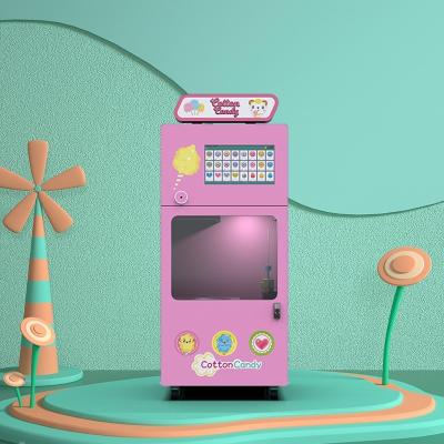 Máquina de Bill Automatic Cotton Candy Vending da moeda