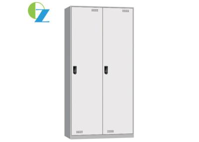 cacifo magro das portas do armário de armazenamento dois do metal de 8mm para o escritório/escola/clube