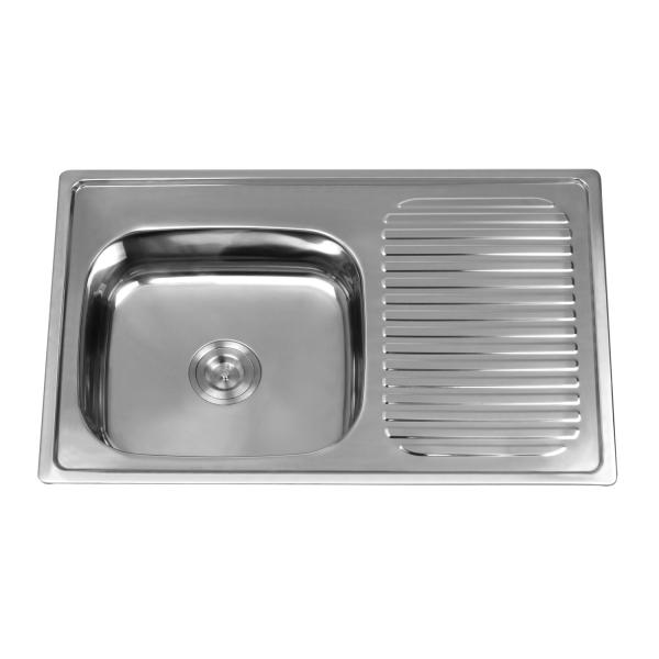 sS201 определяют размер кухонную раковину 80X50cm с Drainboard 3 отверстия крана