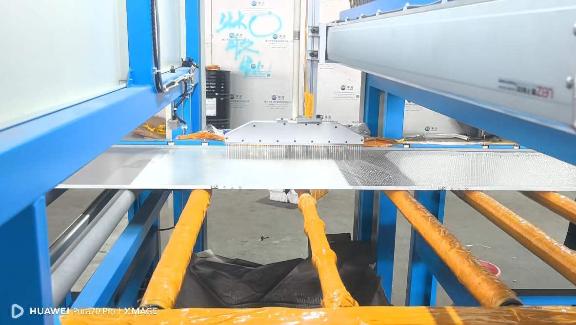 Automatic Aluminum Honeycomb Ceiling Panel Production Line 1300mm