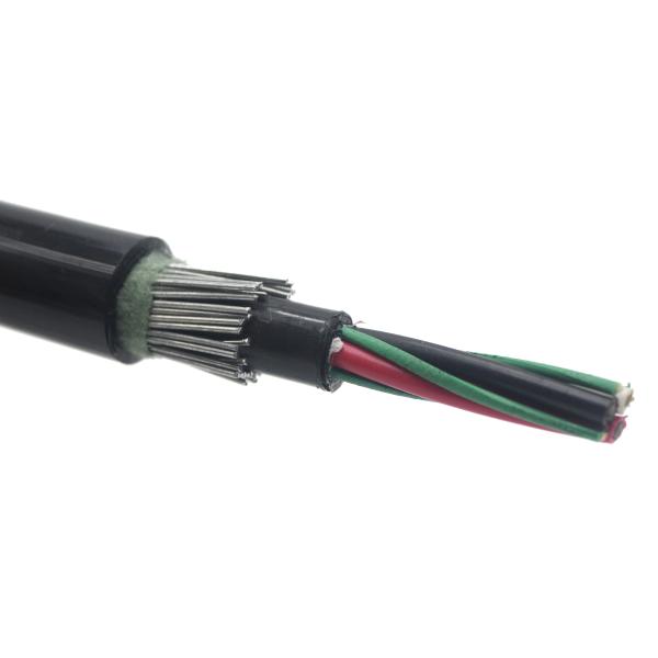 GDTS53 GDTS33 Hybrid Fiber Optic Cable 12 Fiber Count Single Mode for Telecom Communication