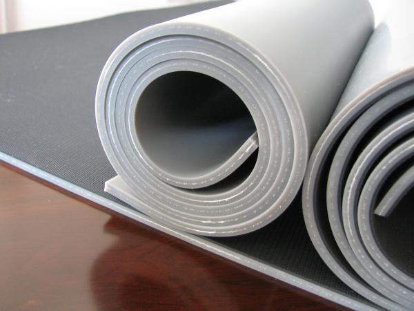 1Hojas de caucho industrial resistentes a altas temperaturas y químicos