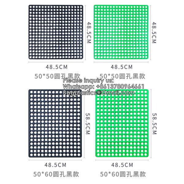 Rabbit Cage Mat Floor Plastic Bunny Resting Mats For Wire Cage Bottom Washable Small Animal Feet Pad With Holes For Chinchilla Ferret Guinea Pig Easy To Cut And Splice