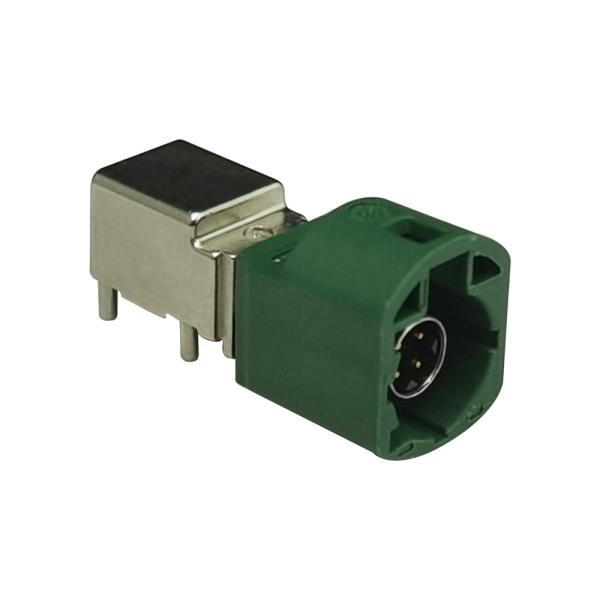 FAKRA HSD LVDS PCB monté sur le connecteur RF pour la télématique ou la navigation GPS